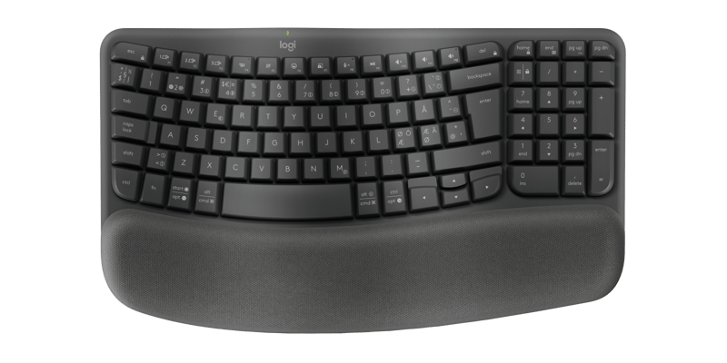 Logitech Wave Keys for Business Trådlös Nordisk