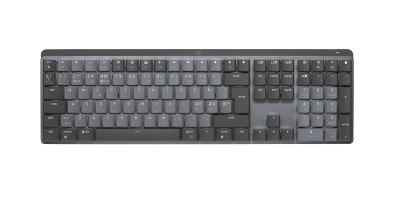 Logitech MX Mechanical Trådlös Logitech Linear Nordisk