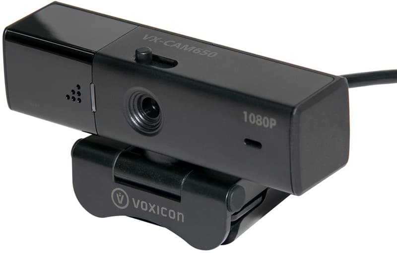 Voxicon CAM650 – Webbkamera med 1080p/60fps & USB Plug and Play