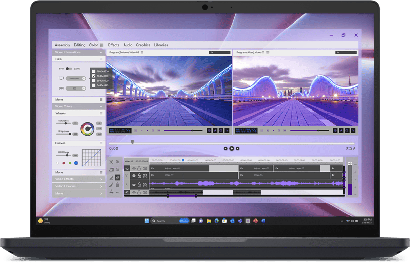 Dell Pro Max 16 Intel Core Ultra 7 32GB 1000GB RTX PRO 500 BW 16"