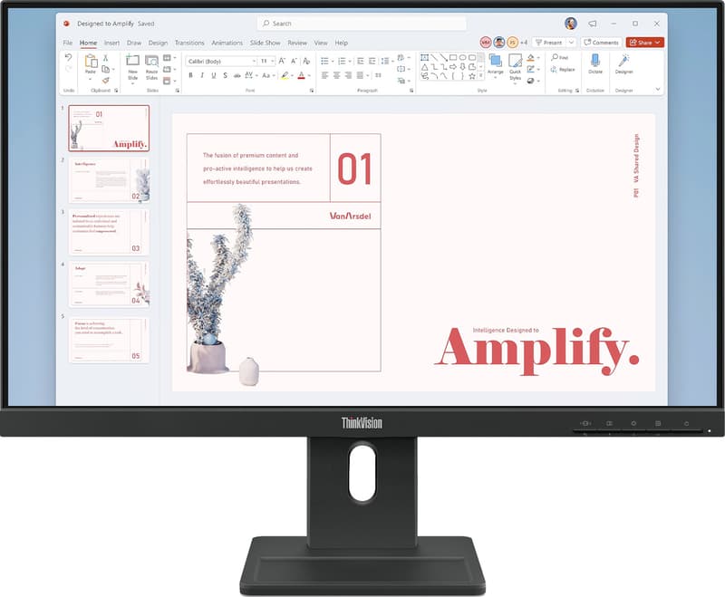Lenovo ThinkVision E24-40 23.8" 1920 × 1080pixels IPS 16:9 100Hz