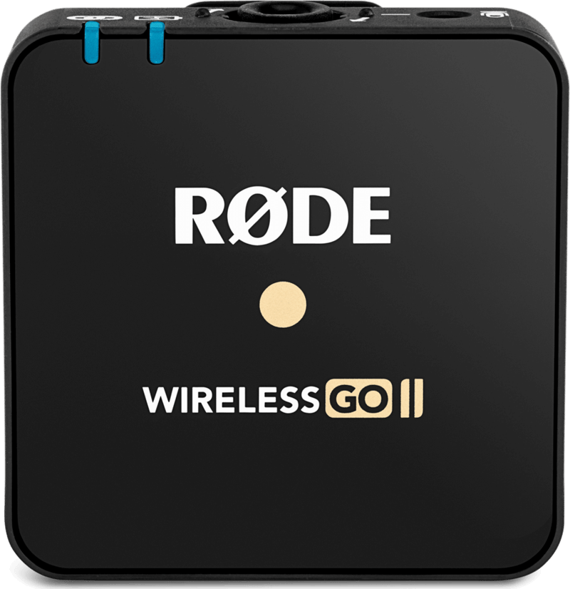 Røde Wireless GO II TX Svart Fastklämbar mikrofon