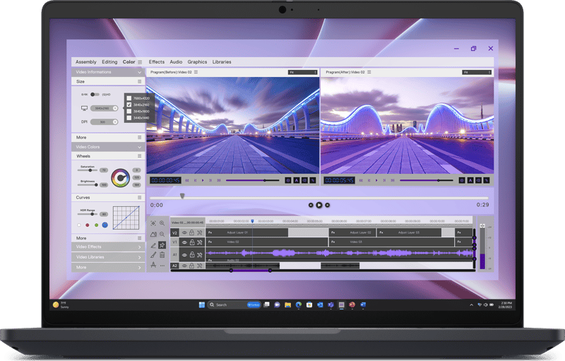 Dell Pro Max 16 Intel Core Ultra 7 32GB 1000GB RTX PRO 1000 BW 16"