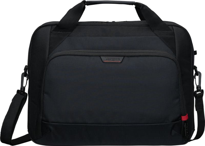 Targus 15-16" Classic Briefcase Ecosmart 16" Polyester, Polyetentereftalat (PET) Röd, Svart