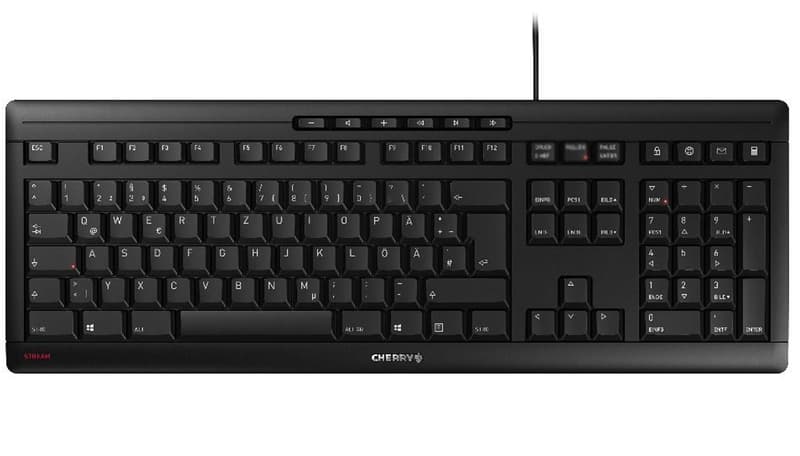 Cherry STREAM Kabel Nordisk Tangentbord