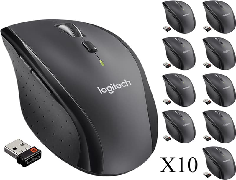 Logitech M705 Business 10-Pack RF Trådlös Mus