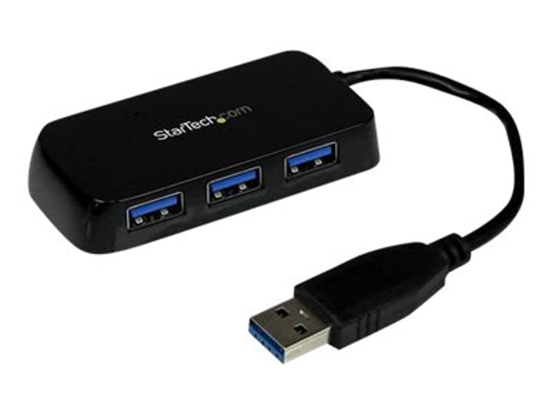Startech 4 Port Portable SuperSpeed Mini USB 3.0 Hub