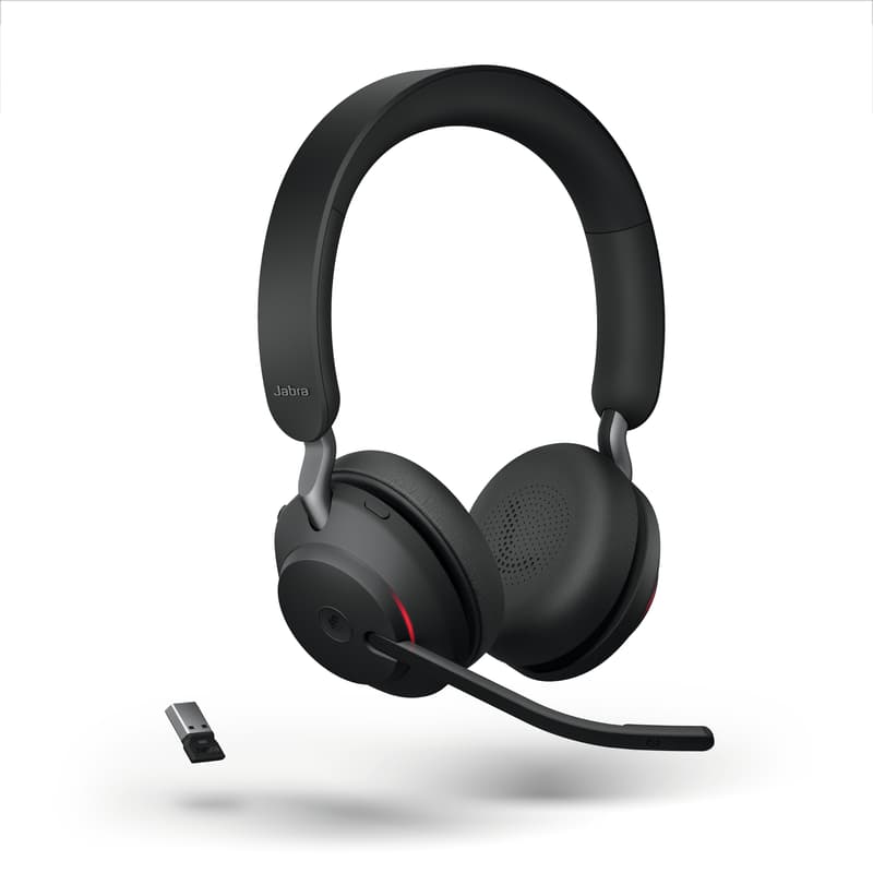 Jabra Evolve2 65 Stereo USB-A Microsoft Teams Svart
