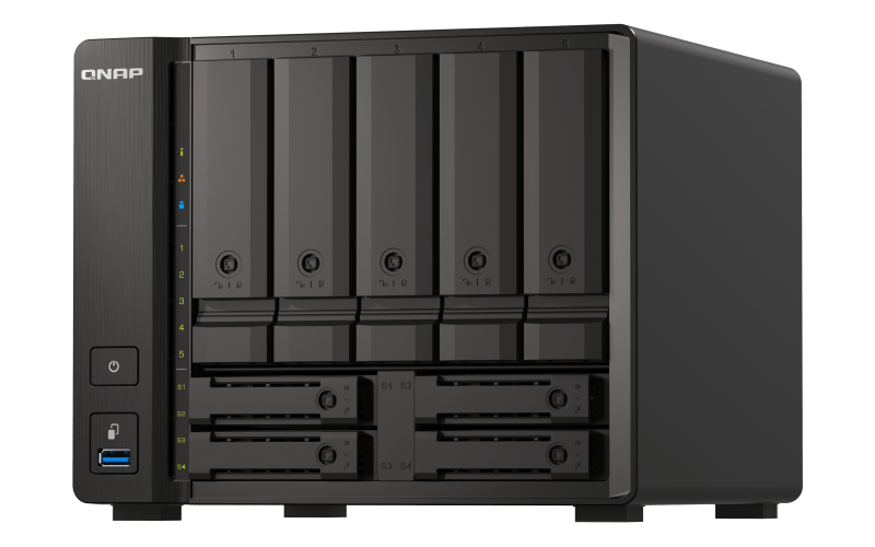 QNAP TS-H973AX-32G 9-Bay 0TB NAS-Server