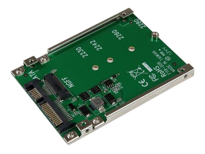 Startech M.2 SATA SSD till 2.5" SATA-adapter