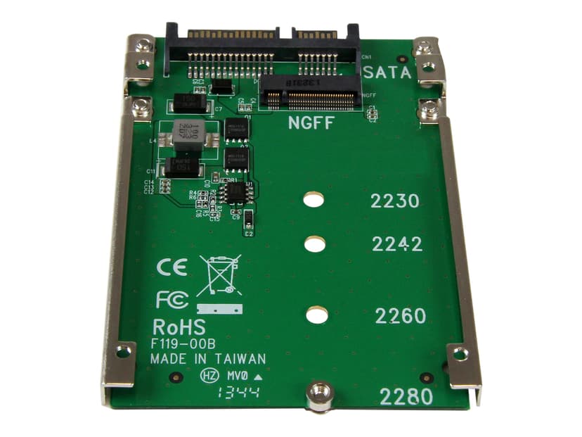 Startech M.2 SATA SSD till 2.5" SATA-adapter