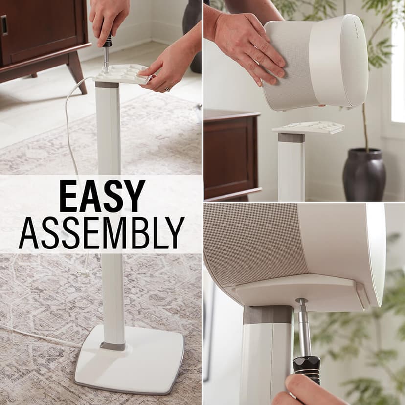 Sanus Floor Stand For Sonos Era300 Single White