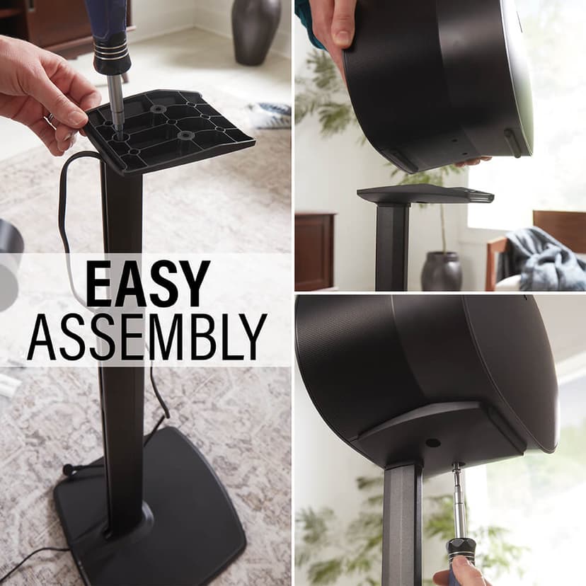 Sanus Floor Stand For Sonos Era300 Single Black
