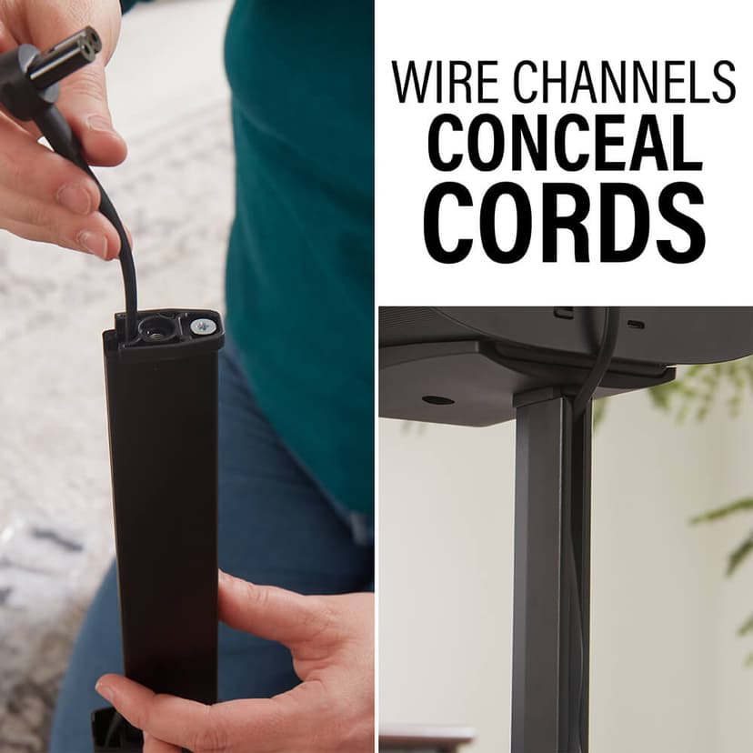 Sanus Floor Stand For Sonos Era300 Single Black