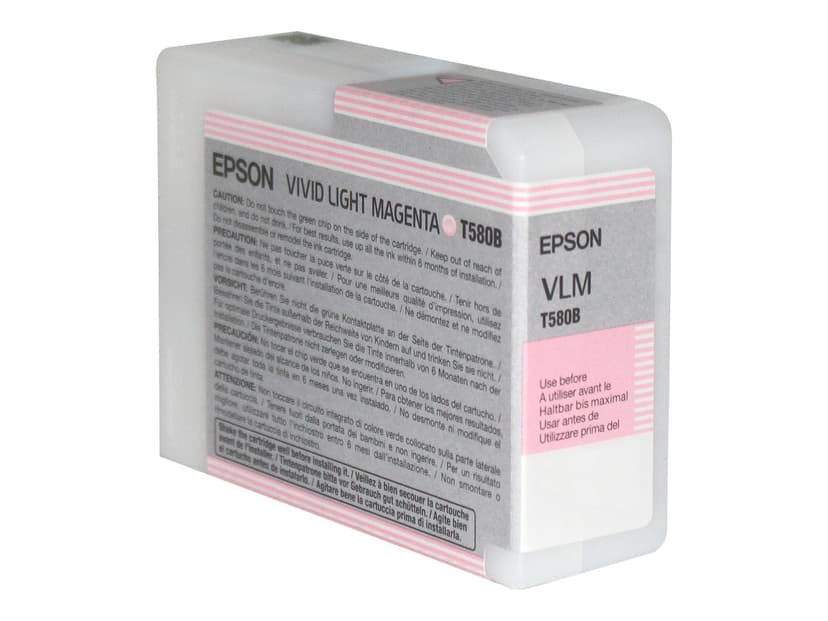 Epson Blekk Vivid Ljus Magenta T580B - PRO 3880