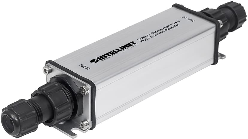 Intellinet Outdoor Gigabit High-Power PoE+ Extender Repeater