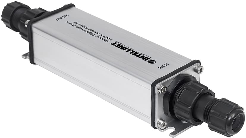 Intellinet Outdoor Gigabit High-Power PoE+ Extender Repeater
