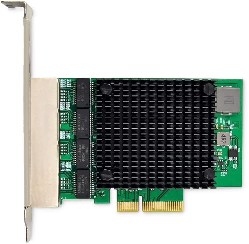Digitus 4-Port 2.5 GbE PCIe Network Card