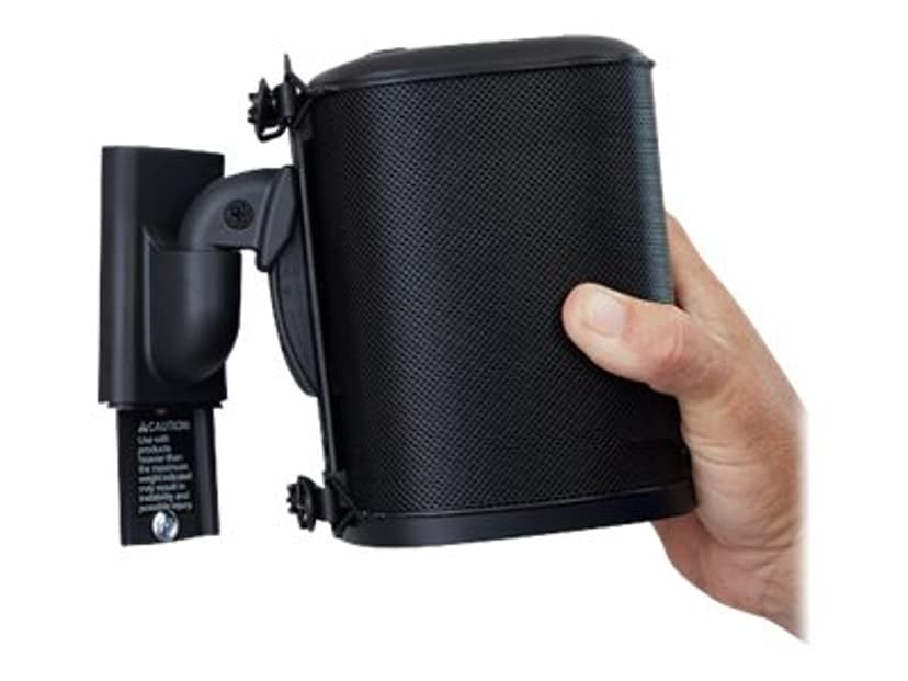 Sanus Wall Mount For Sonos One, Play1 and Play3 - Black