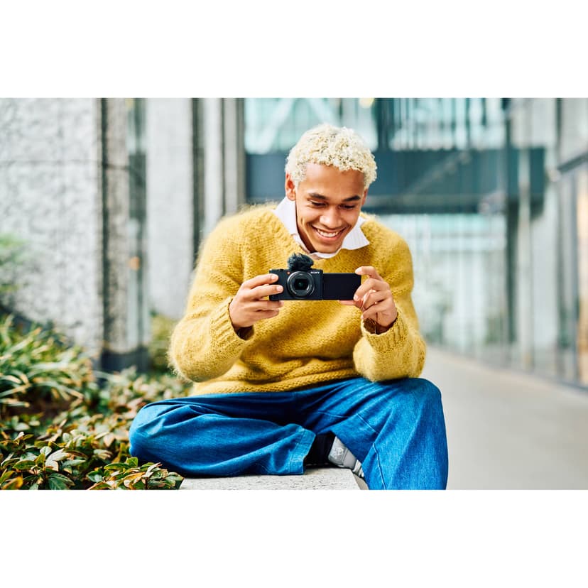 Sony ZV-1 II Vloggkamera Med Fast Objektiv