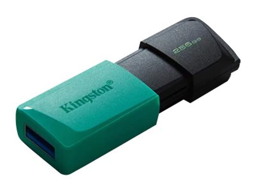 Kingston DataTraveler Exodia M 256GB USB Type-A Sort, Turkis