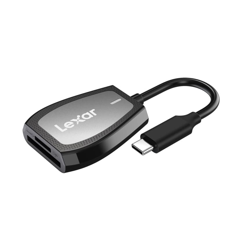 Lexar Professional USB Type-C Dual-Slot Kortläsare