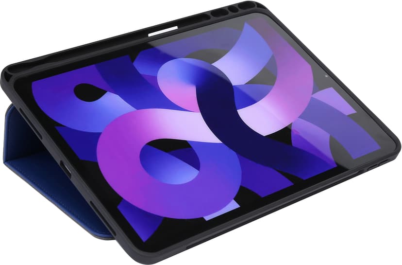 Pomologic Book Folio iPad Air 10.9" 4th gen, iPad Air 10.9" 5th gen, iPad Air 11" (2024) Marineblå
