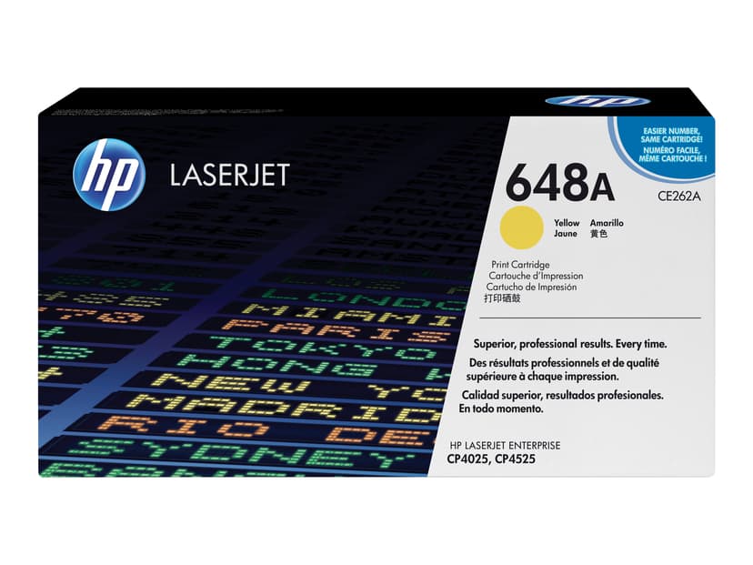 HP Toner Gul 648A 11K - CE262A