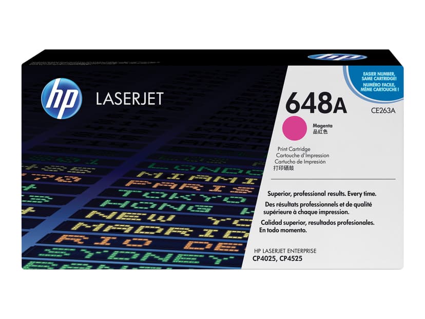 HP Toner Magenta 648A 11K - CE263A