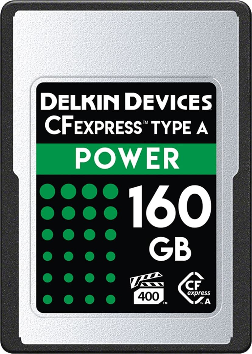 Delkin Power Cfexpress Card Vpg400 Type A R880/w790 160gb