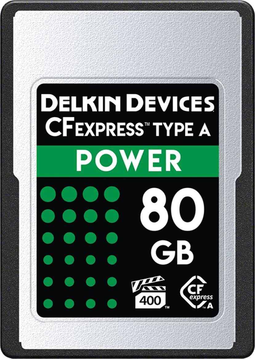 Delkin Power Cfexpress Card Vpg400 Type A R880/w730 80gb
