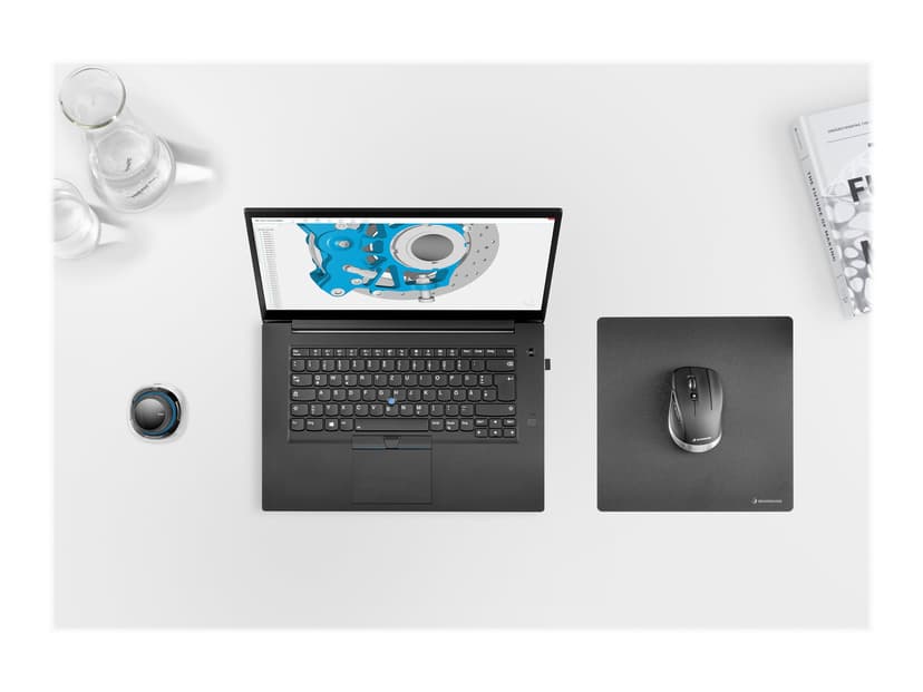 3DConnexion Cadmouse Compact Wireless RF Wireless + Bluetooth + USB Type-C