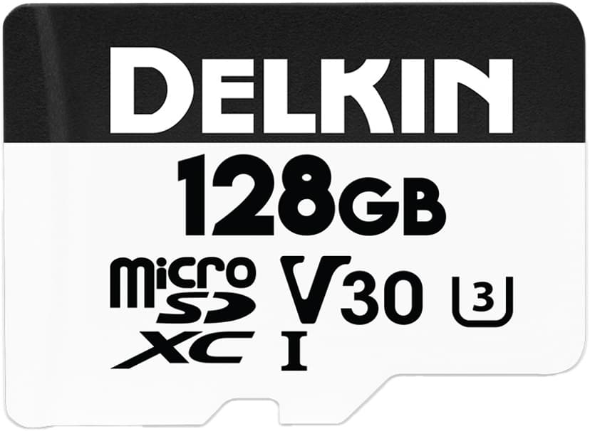 Delkin Microsdxc Hyperspeed R100/w75 Uhs-i U3 C10 128gb W/a