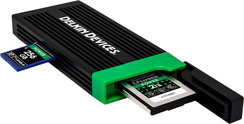 Delkin Cardreader Cfexpress Type B & Sd Uhs-ii Usb 3.2g2