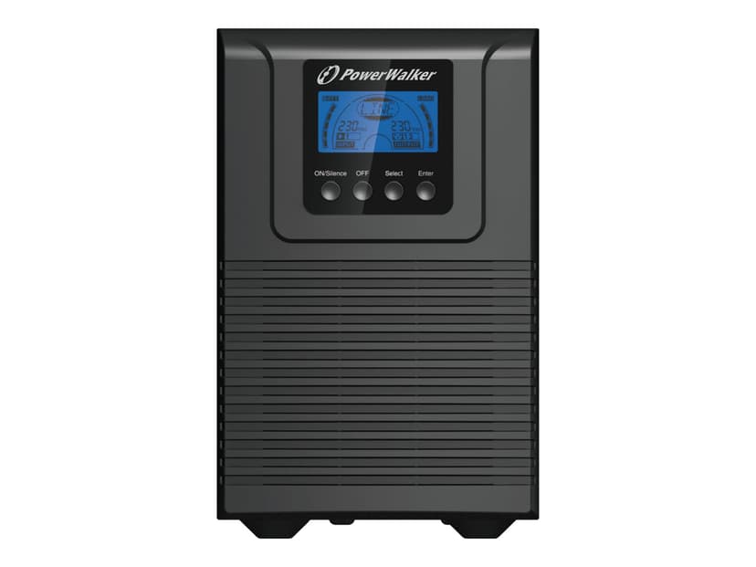 Powerwalker VFI 1000 TGB strömskydd (UPS) Dubbelkonvertering (Online) 1 kVA 900 W 4 AC-utgångar