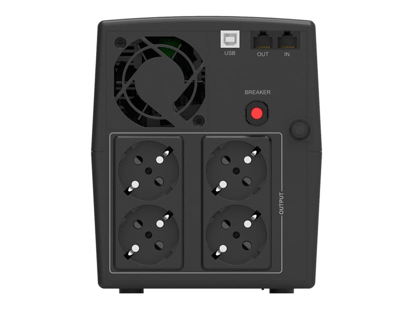 Powerwalker Basic Vi 1500 Stl Schuko 1500va/900w