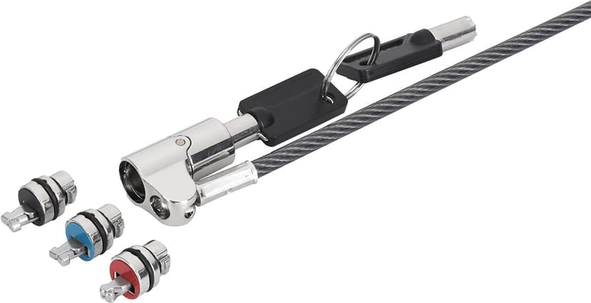 Prokord Universal Laptop Lock Multihead - Vajerlås - Key