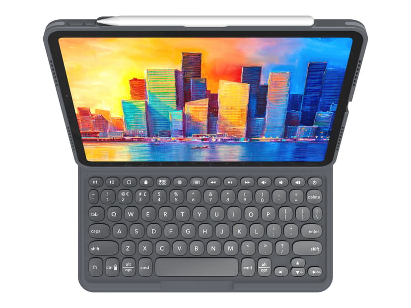 Zagg Keyboard Pro Keys iPad Air 10.9" 4th gen, iPad Air 10.9" 5th gen Pohjoismainen Musta
