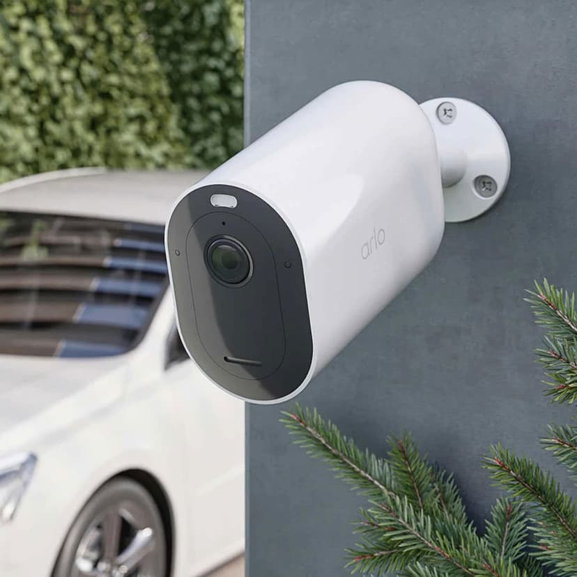 Arlo Pro 4 XL langaton turvakamera valkoinen, 2 kpl pakkaus