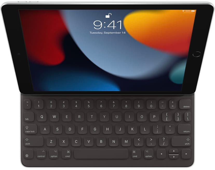 Apple Smart Keyboard Folio iPad 10.2" 7th gen, iPad 10.2" 8th gen, iPad 10.2" 9th gen Engelsk Sort