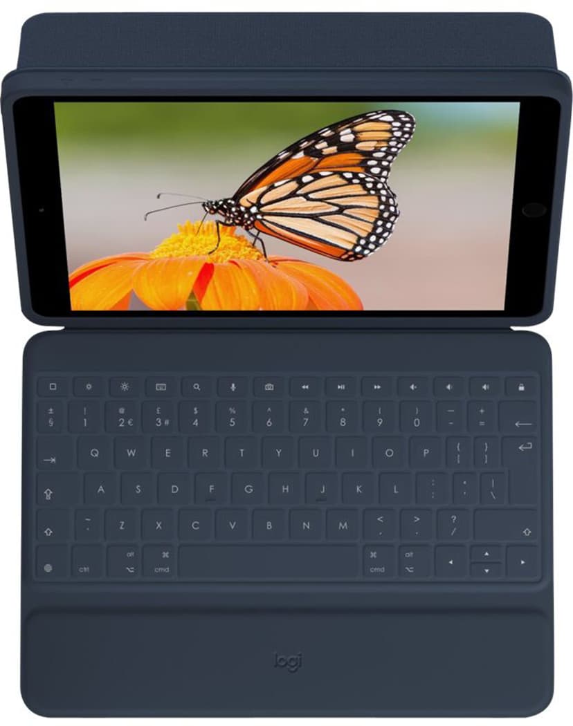 Logitech Rugged Combo 3 iPad 10.2" 7th gen, iPad 10.2" 8th gen, iPad 10.2" 9th gen Nordisk Blå
