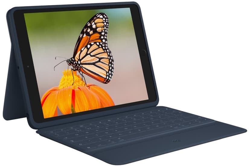 Logitech Rugged Combo 3 iPad 10.2" 7th gen, iPad 10.2" 8th gen, iPad 10.2" 9th gen Nordisk Blå