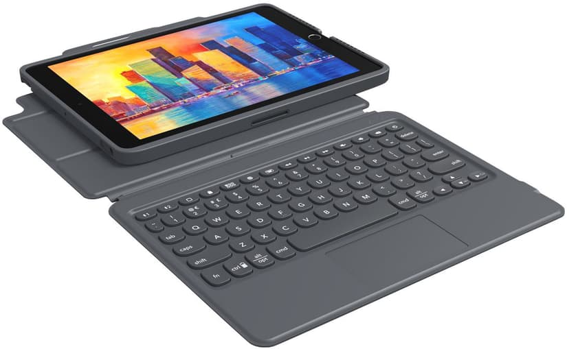 Zagg Keyboard Pro Keys With TrackPad iPad 10.2" 7th gen, iPad 10.2" 8th gen, iPad 10.2" 9th gen Nordic Svart