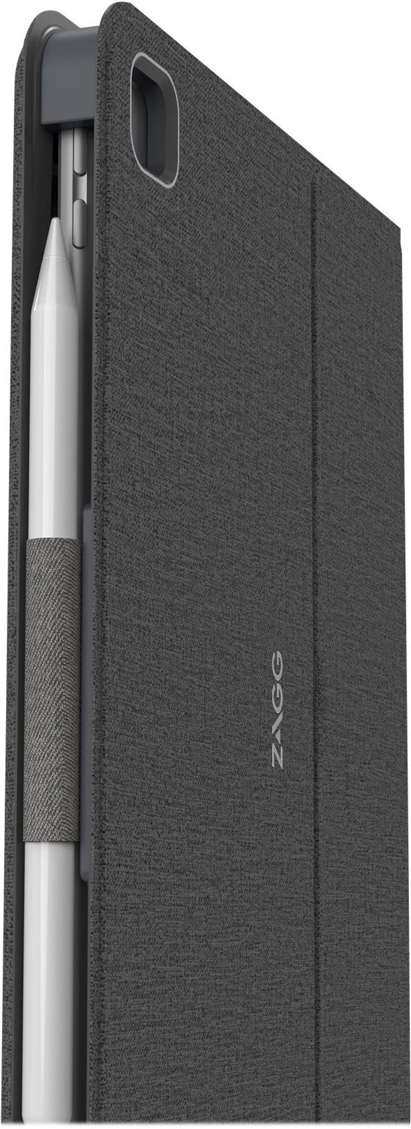 Zagg Messenger Folio 2 iPad 10.2" 7th gen, iPad 10.2" 8th gen, iPad 10.2" 9th gen Nordisk Charcoal