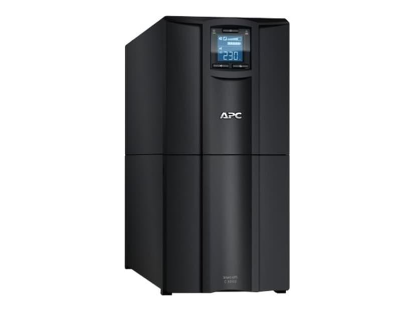 APC Smart-UPS SMC3000I Noodstroomvoeding - 8x C13, 1x C19, USB, 3000VA