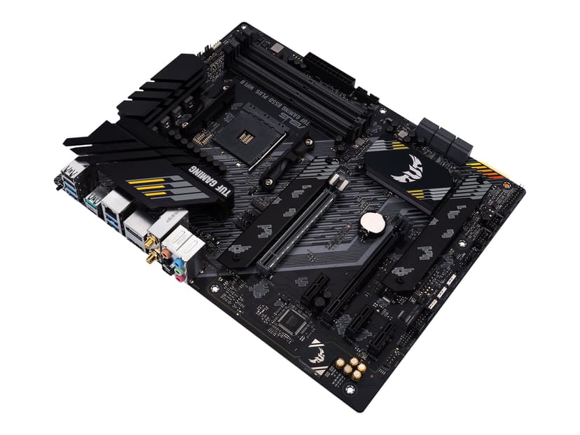 ASUS TUF GAMING B550-PLUS WIFI II AMD B550 Uttag AM4 ATX Socket AM4 ATX Moderkort