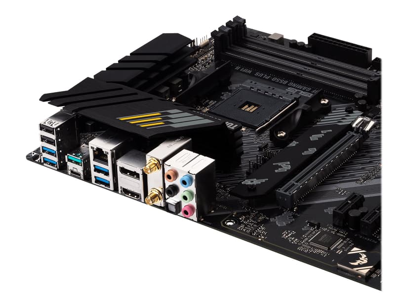 ASUS TUF GAMING B550-PLUS WIFI II AMD B550 Uttag AM4 ATX Socket AM4 ATX Moderkort
