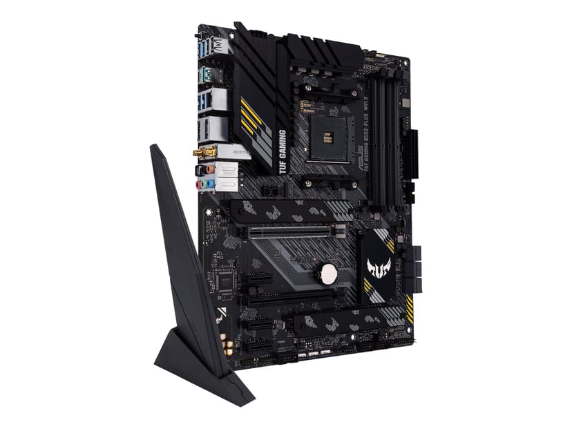 ASUS TUF GAMING B550-PLUS WIFI II AMD B550 Uttag AM4 ATX Socket AM4 ATX Moderkort
