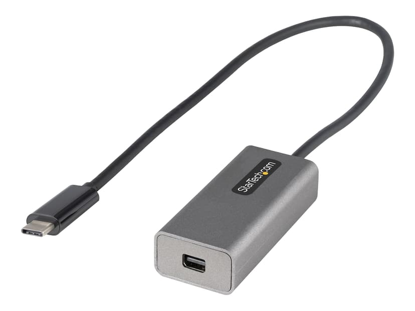 Startech StarTech.com USB C till Mini DisplayPort-adapter - 4K 60 Hz USB-C till mDP-dongel - USB Type-C till mDP-skärm - Videokonverterare - Fungerar med TB3 - 30 cm ansluten kabel - Uppgraderad version av CDP2MDP