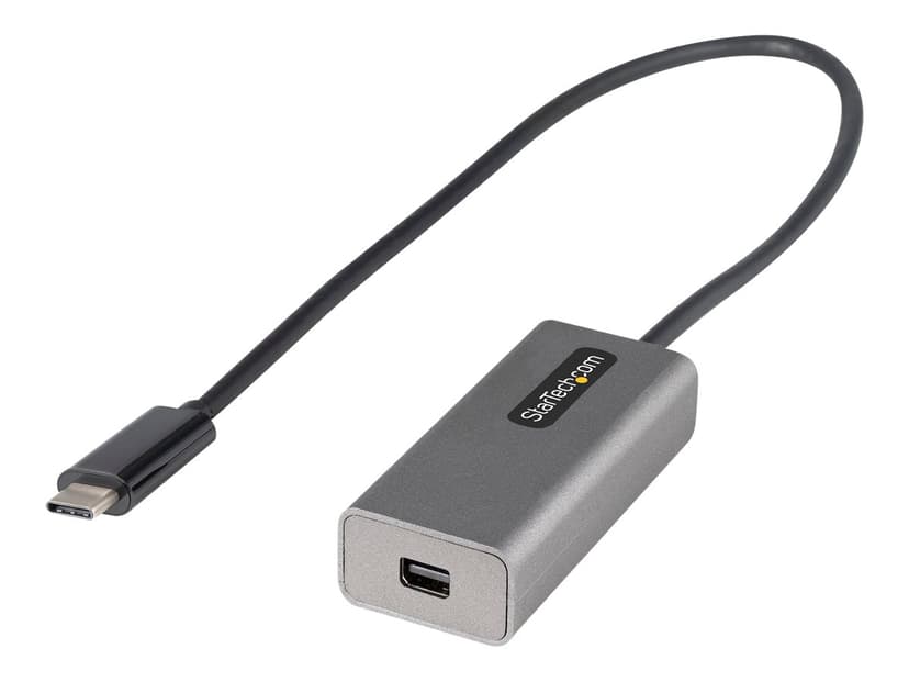 Startech StarTech.com USB C till Mini DisplayPort-adapter - 4K 60 Hz USB-C till mDP-dongel - USB Type-C till mDP-skärm - Videokonverterare - Fungerar med TB3 - 30 cm ansluten kabel - Uppgraderad version av CDP2MDP